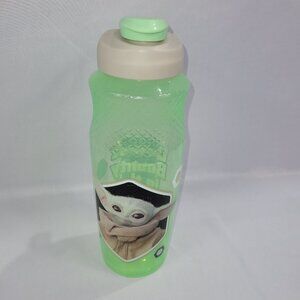 Star Wars Mandalorian Grogu Baby Yoda 10" Plastic Water Bottle